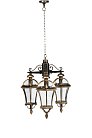 Уличный светильник подвесной Oasis Light 95270L/3 Gb ROMA L