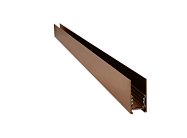 Шинопровод, накладной/подвесной/встраиваемый DC48 В, L2000xW26xH52,5мм, бронза, без заглушек, без провода Donolux dlt2000cbronze SPACE-Track system