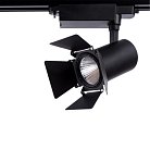 Трековый светильник однофазный 220V светодиодный Lights Arte Lamp A6720PL-1BK Falena 