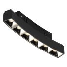 Радиусный магнитный трековый светильник iLEDEX TECHNICAL 4822-035-L177-D1000-6W-110DG-3000K-BK VISION48/22