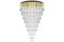 Подвесная хрустальная люстра Arti Lampadari Flusso H 1.4.80.615 G