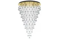 Подвесная хрустальная люстра Arti Lampadari Flusso H 1.4.80.615 G