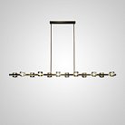 Потолочный светильник MICHAL LONG L12 Brass Black ImperiumLoft 204619-23 michal-long01