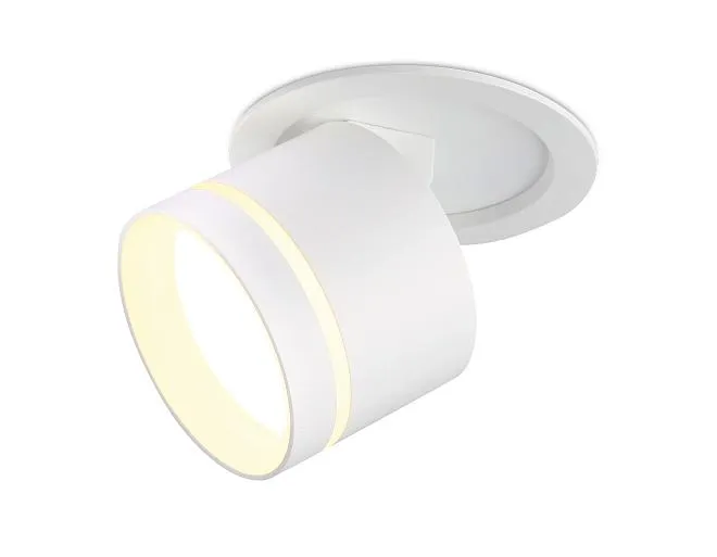 Встраиваемый поворотный точечный светильник GX53 Ambrella light TA1431 Move