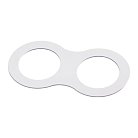 Рамка декоративная к артикулам 357585-357587, 357589, 357909-357910 NOVOTECH 357913 METIS