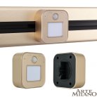 Трековый светильник с датчиком движения, 3W 250V Arte Milano 380022TLS/LWS Gold Am