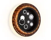 Настенный светодиодный светильник с хрусталем Ambrella light FA273 Ice