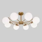 Потолочная люстра Eurosvet 70154/8 латунь Frost a057068