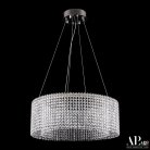 Люстра светодиодная хрустальная APL LED SH02.55.A.Ni.4000 Sicilia