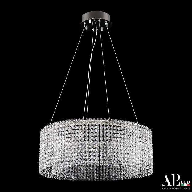 Люстра светодиодная хрустальная APL LED SH02.55.A.Ni.4000 Sicilia Люстра светодиодная хрустальная APL LED SH02.55.A.Ni.4000 Sicilia