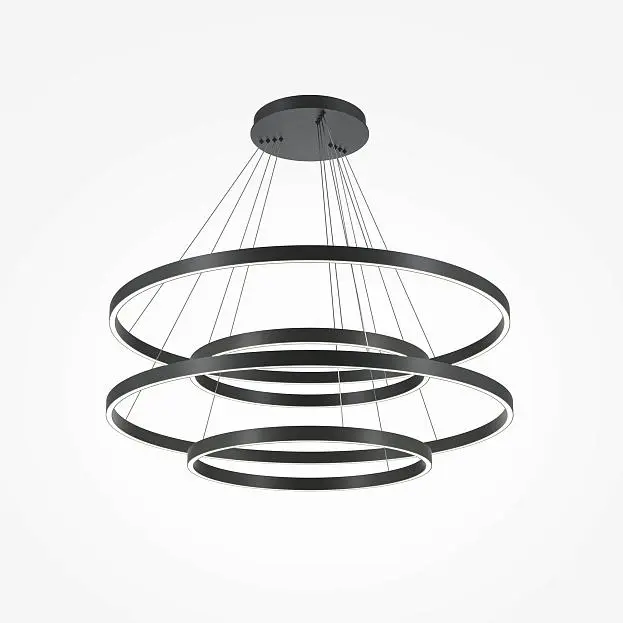 Подвесной светильник Maytoni MOD058PL-L174BK Rim Подвесной светильник Maytoni MOD058PL-L174BK Rim