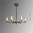 Люстра LEONEL CH 6 ламп Lampatron leonel-ch-6 7707-21610