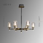 Люстра LEONEL CH 6 ламп Lampatron leonel-ch-6 7707-21610