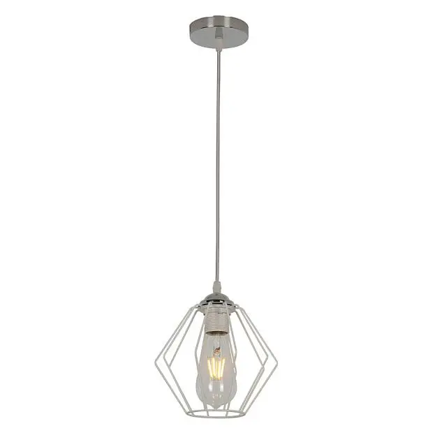 Подвесной светильник Imex MD.3099-1-P WH+CH Подвесной светильник Imex MD.3099-1-P WH+CH