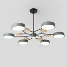 Люстра На Штанге Meade 7 Lamps Green ImperiumLoft 207864-26