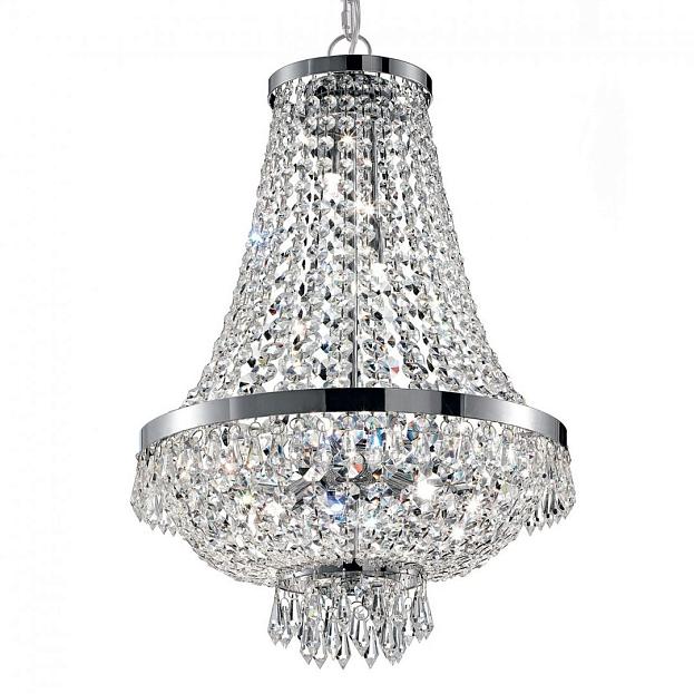Подвесная люстра Ideal Lux 041827 CAESAR SP9 CROMO