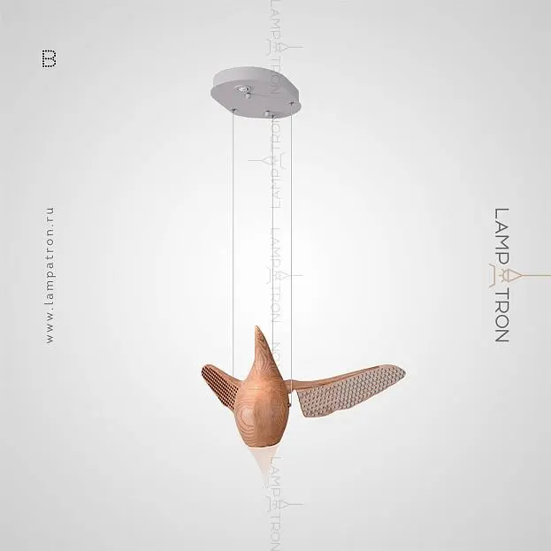 Подвесной светильник HANSY Размер B. Цвет Светлое Дерево Lampatron 3577-8789 Подвесной светильник HANSY Размер B. Цвет Светлое Дерево Lampatron 3577-8789