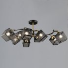 Потолочная люстра Reluce 60660-0.3-09 BK+COP