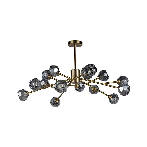Люстра на штанге LOFT IT 10021/15 Orion Smoky Люстра на штанге LOFT IT 10021/15 Orion Smoky