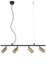 Подвесной светильник Crystal Lux CLT 015C4 L800 BL-GO