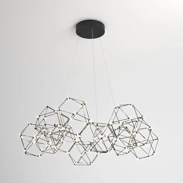 Подвесной светильник Eurosvet 90169/12 черный жемчуг Uma a061154