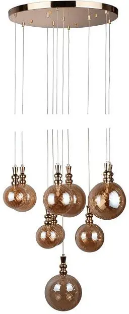 Подвесной светильник AM Group AM354-10 AMBER AM354