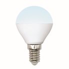 Лампочка светодиодная Uniel LED-G45-6W/NW/E14/FR/MB PLM11WH картон