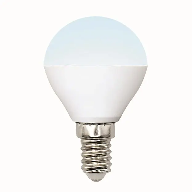 Лампочка светодиодная Uniel LED-G45-6W/NW/E14/FR/MB PLM11WH картон Лампочка светодиодная Uniel LED-G45-6W/NW/E14/FR/MB PLM11WH картон