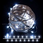 Гирлянда нить Eurosvet 400-006 "Роса" белый на батарейках 3м IP20 a056045