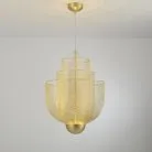 Люстра MESHMATICA Размер M. Цвет золото. Lampatron meshmatica-gold-m 1303-4490