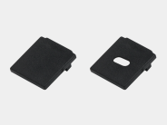 Заглушки черные для профиля (комплект 2 шт) SWG LS-12-BL-ECS Комплектующие