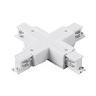 Соединение крестовое с подводом питания к треку 5040xx-(F)/(R) БЕЛЫЙ Lightstar 504146-FR Quattro