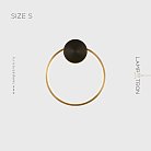 Бра WOLKE WALL Размер S. Цвет Латунь Lampatron f-wolke-wall-s-brass 7351-20239