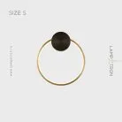 Бра WOLKE WALL Размер S. Цвет Латунь Lampatron f-wolke-wall-s-brass 7351-20239