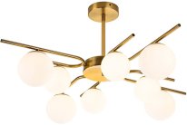 Потолочная люстра Escada 642/8P Brass Sphere