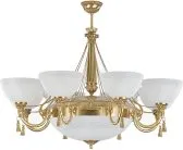 Потолочная люстра Kutek ROM-ZW-8+1(P) Roma Klosz