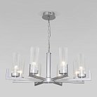 Подвесная люстра Eurosvet 60133/8 серебро a057760 Arganie