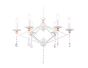 Подвесная люстра белый E14/6 max 40W D660*880 Ambrella light TR9596/6 WH