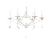 Подвесная люстра белый E14/6 max 40W D660*880 Ambrella light TR9596/6 WH