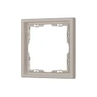 Рамка пластиковая FRM-NOBE-SFPL-1-CA Кашемир Arlight 059454