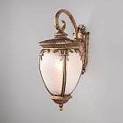 Уличный настенный светильник Elektrostandard GLYF-8024D черное золото Andromeda a027996