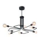 Подвесная люстра Ideal Lux Triumph SP8 Nero