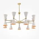 Люстра на штанге Maytoni MOD108PL-18WG Vesper