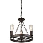 Подвесная люстра Loft Wheel Pendant 3 ImperiumLoft 156064-22 40.1183