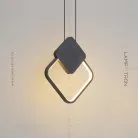 Подвесной светильник MITCH BW Модель A. Цвет черный. Белый свет Lampatron 5533-24280