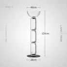 Торшер QUENTIN FL Тип C Размер S Lampatron 8355-22814