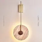 Бра JOAR Размер L. Цвет Латунь Lampatron f-joar-l-brass 7123-20469