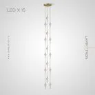 Готовая комбинация светильников PARLY COMBO 15 ламп Lampatron 7663-21459