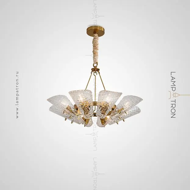 Люстра HIGGINS CH Модель B (плетеный узор). Lampatron 2459-5495 Люстра HIGGINS CH Модель B (плетеный узор). Lampatron 2459-5495