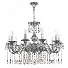Люстра с хрустальными подвесками Bohemia Ivele Crystal AL79101/10/250 A Ni AL7901